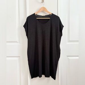 Aritzia Wilfred Free Oversized Tunic Dress – Black – Size S